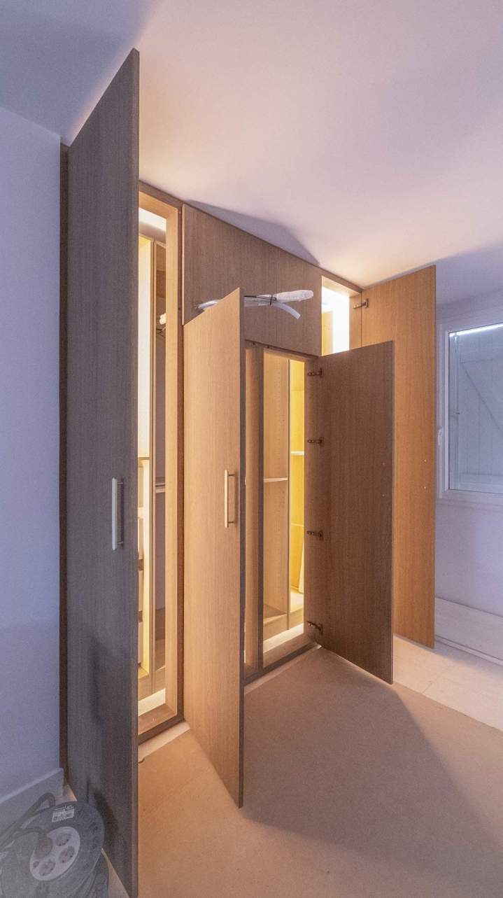 Dressing en bois Saint-Romain-de-Popey