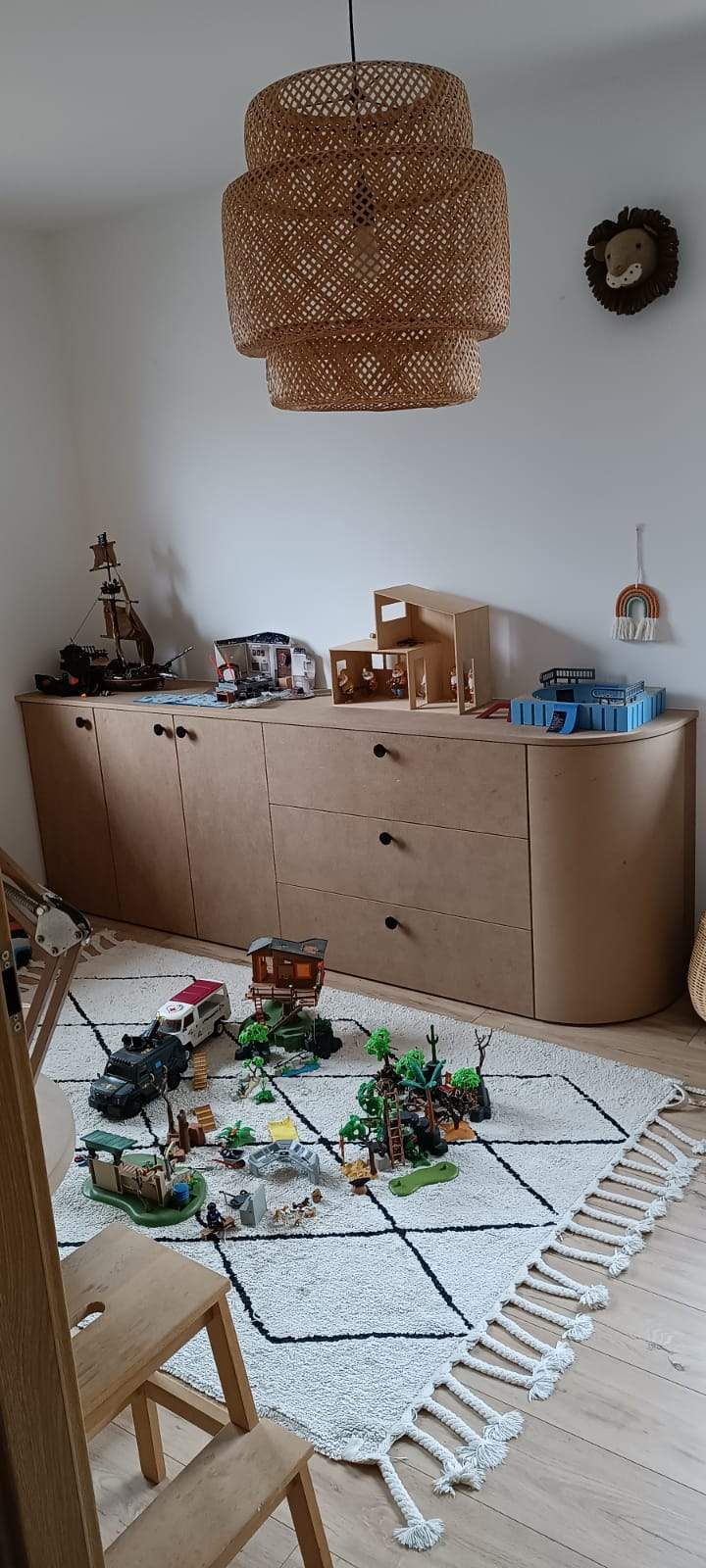 Aménagement intérieur à Saint-Romain-de-Popey