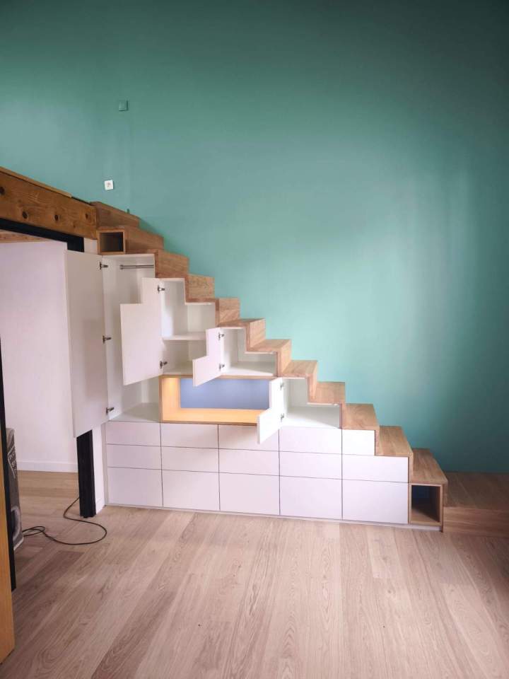 Aménagement intérieur à Saint-Romain-de-Popey