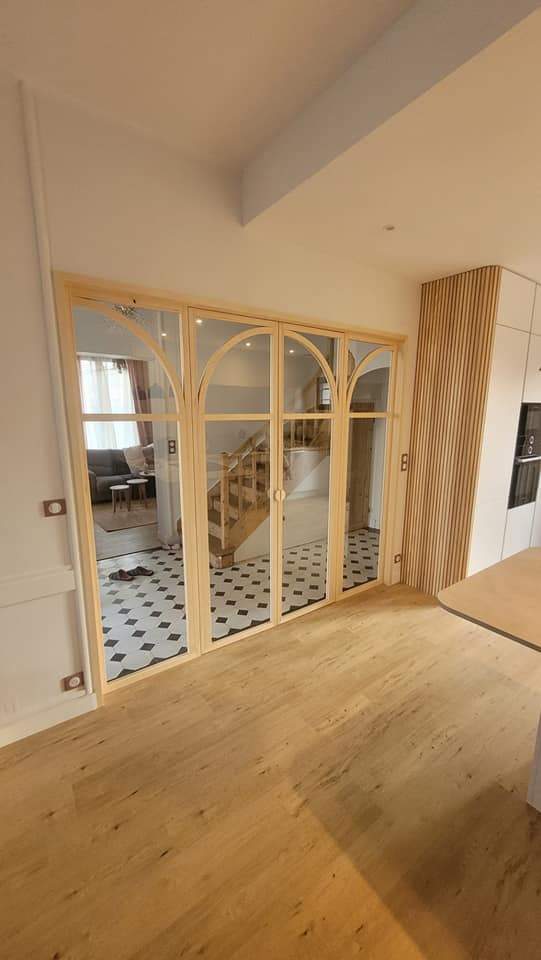 Verrière en chêne massif Saint Romain de Popey