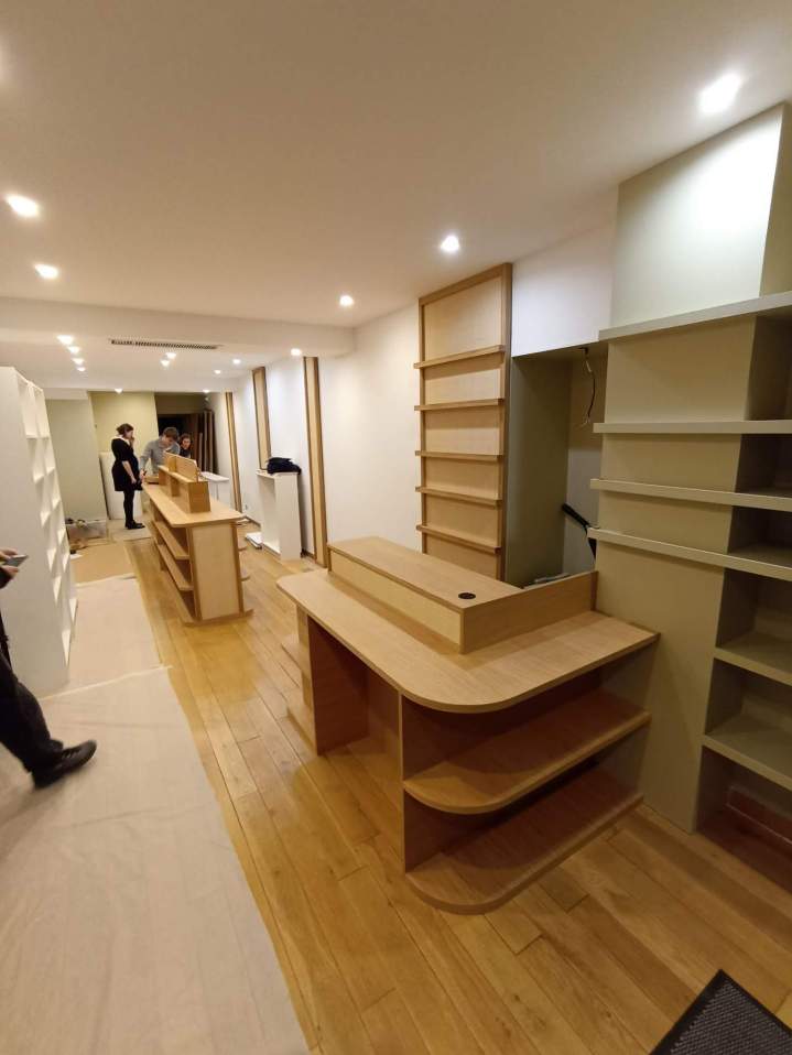 Aménagement intérieur à Saint-Romain-de-Popey