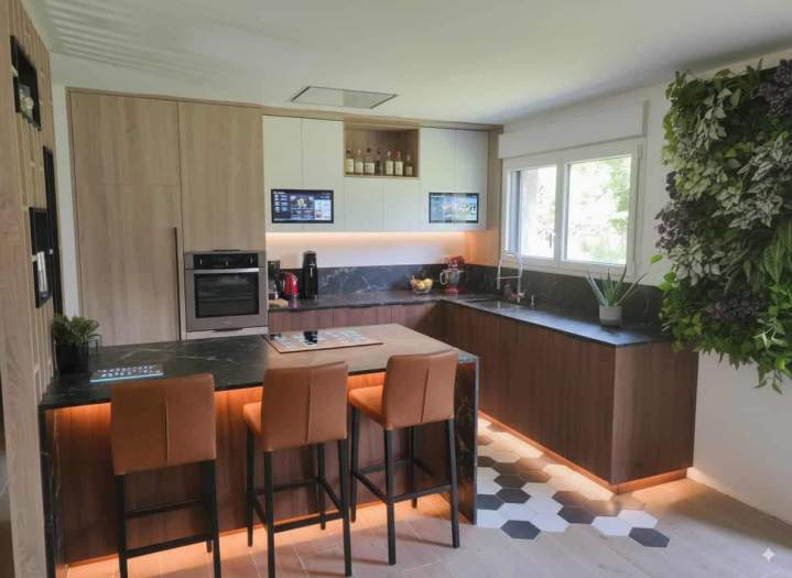 Cuisine moderne Saint Romain de Popey